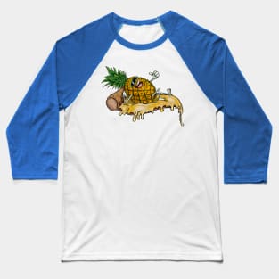 Pineapple pizza Baseball T-Shirt